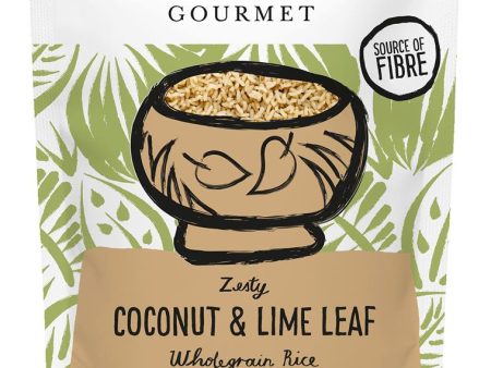 Merchant Gourmet Coconut & Lime Leaf Microwaveable Rice 250g For Sale