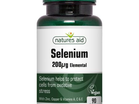 Natures Aid Selenium - with Zinc and vitamins A C & E 90 Tabl Sale