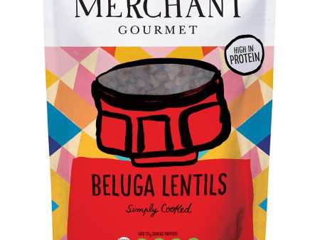 Merchant Gourmet Beluga Lentils Ready to Eat 250g Sale