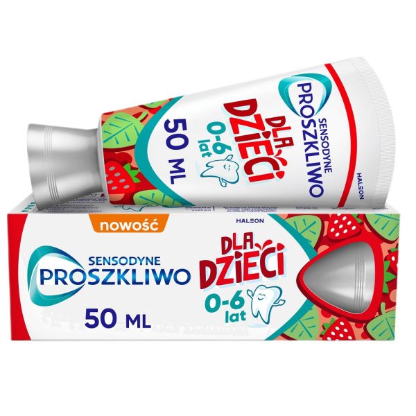 Proszkliwo pasta do zębów dla dzieci 0-6 lat 50ml Cheap