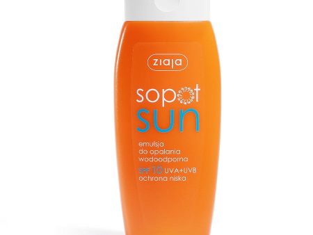 Sopot Sun emulsja do opalania wodoodporna SPF10 150ml Sale