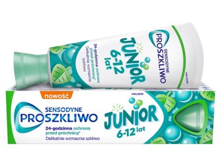 Proszkliwo Junior pasta do zębów dla dzieci 6-12 lat 75ml Sale