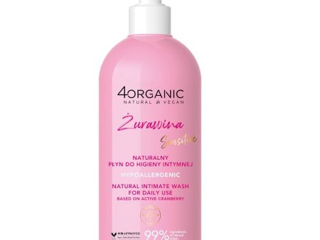 Naturalny płyn do higieny intymnej Żurawina 350ml Online now