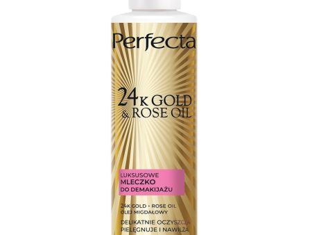 24K Gold & Rose Oil luksusowe mleczko do demakijażu 200ml Supply