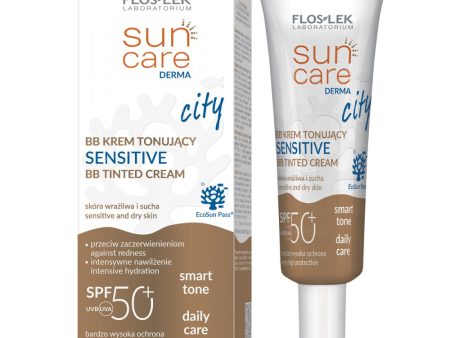 Sun Care Derma City BB krem tonujący SPF50+ Sensitive 30ml For Discount