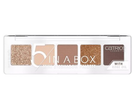 5 In A Box mini paleta cieni do powiek 010 Golden Nude Look 4g Fashion