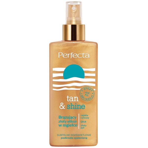 Tan & Shine brązująco-rozświetlająca mgiełka do ciała 150ml Fashion