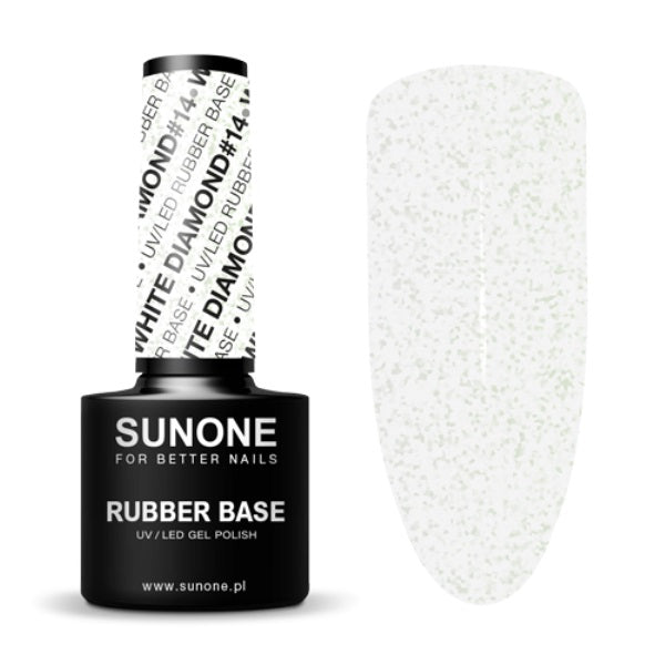 Rubber Base baza kauczukowa White Diamond 14 5ml on Sale