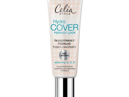 Hydro Cover Perfect Look Foundation długotrwały podkład kryjąco-nawilżający 103 Brzoskwinia 30ml Discount