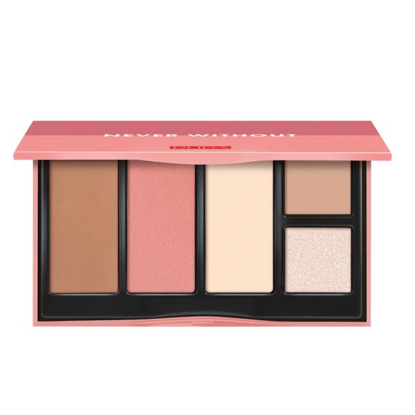 Never Without All In One Face Palette paleta do makijażu twarzy 001 Light Skin 15.2g For Discount