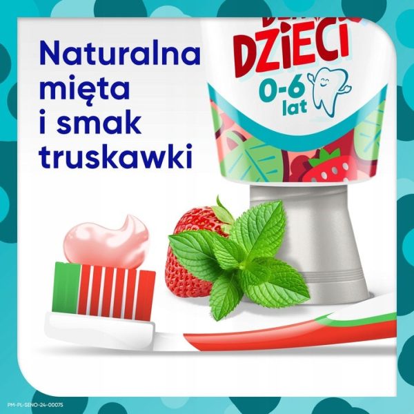 Proszkliwo pasta do zębów dla dzieci 0-6 lat 50ml Cheap