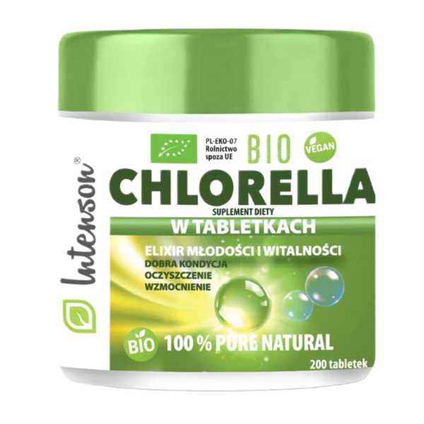 Bio Chlorella suplement diety 200 tabletek Online Hot Sale