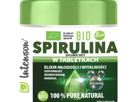 Bio Spirulina 100% suplement diety 200 tabletek Sale