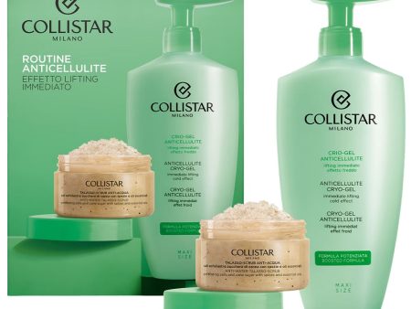 Routine Anticellulite zestaw antycellulitowy crio-żel 400ml + peeling do ciała 150g Hot on Sale