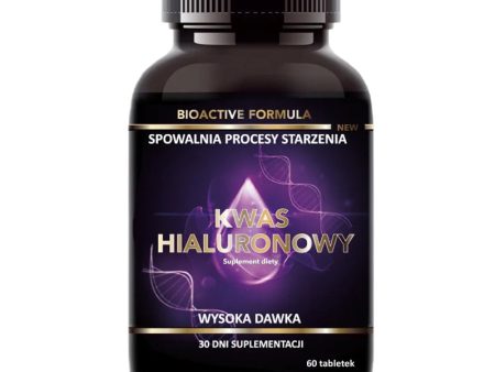 Kwas hialuronowy 100mg suplement diety 60 tabletek Online Sale