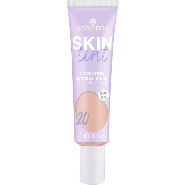 Skin Tint nawilżający krem koloryzujący o lekkim i średnim kryciu SPF30 20 30ml Supply