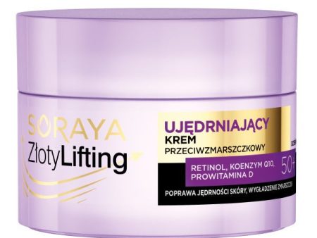 Złoty Lifting ujędrniający krem przeciwzmarszczkowy 50+ 50ml Online Hot Sale