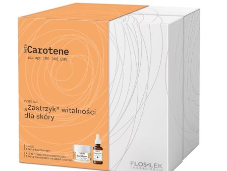 betaCarotene Pro Age zestaw olejek z beta-karotenem 30ml + krem przeciwzmarszczkowy 50ml Discount