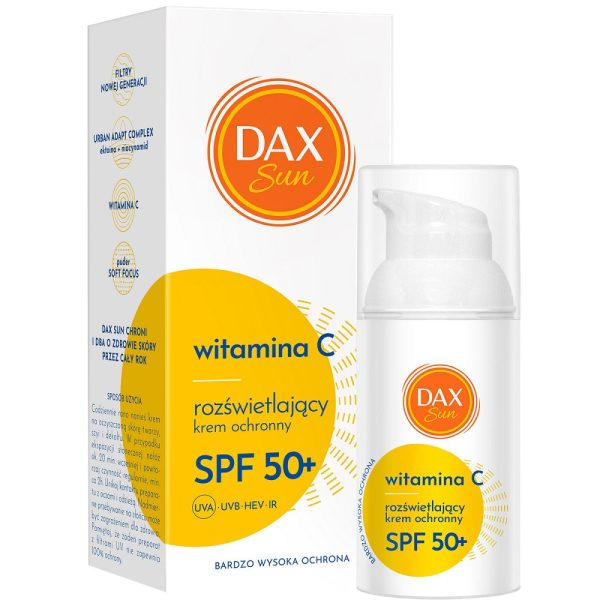 Rozświetlający krem ochronny z witaminą C SPF50+ 30ml Online now