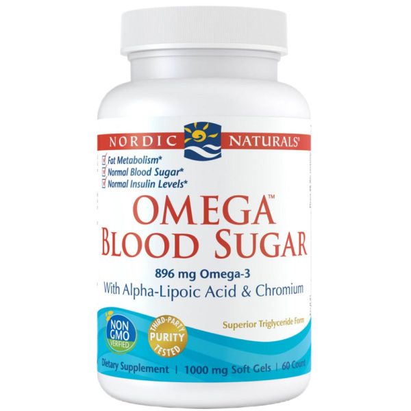 Omega Blood Sugar suplement diety 60 kapsułek Supply