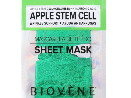 Apple Stem Cell Wrinkle-Support maska w płachcie z komórkami macierzystymi jabłek i kwasem hialuronowym 20ml Discount