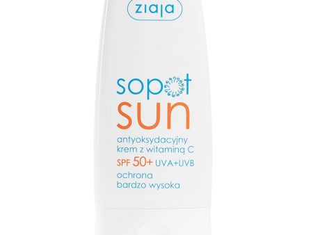 Sopot Sun antyoksydacyjny krem z witaminą C SPF50 50ml Hot on Sale