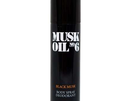 Black Musk Oil No.6 dezodorant spray 150ml Online Hot Sale