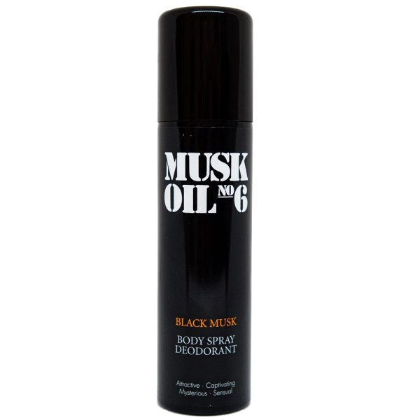 Black Musk Oil No.6 dezodorant spray 150ml Online Hot Sale