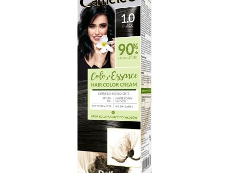 Color Essence krem koloryzujący do włosów 1.0 Black 75g Fashion