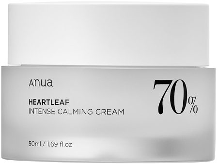 Heartleaf 70% Intense Calming Cream intensywnie łagodzący krem do twarzy 50ml on Sale