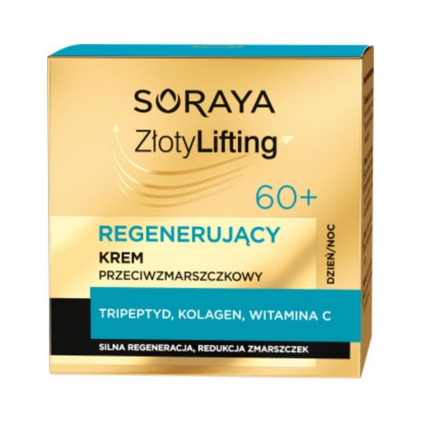 Złoty Lifting regenerujący krem przeciwzmarszczkowy 60+ 50ml Sale