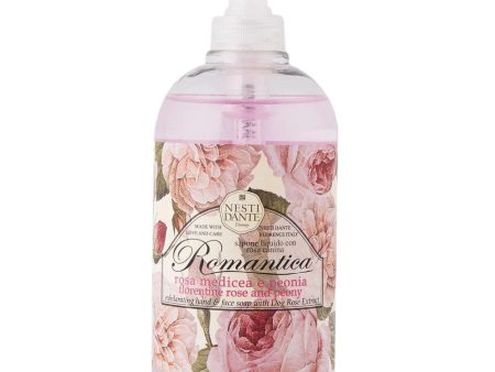 Romantica orzeźwiające mydło w płynie Rose & Peony 500ml Discount