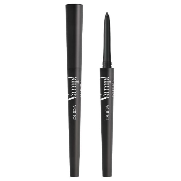 Vamp! Eye Pencil wodoodporna kredka do oczu 2w1 100 Iconic Black 0.35g Online now