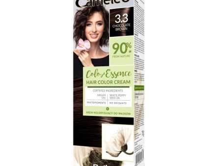 Color Essence krem koloryzujący do włosów 3.3 Chocolate Brown 75g For Cheap