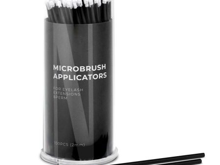 Microbrush Applicators bezwłókienkowe aplikatory do rzęs 2mm 100szt. Hot on Sale