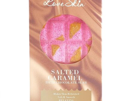 Bath Chocolate Slab czekolada do kąpieli Salted Caramel 120g For Sale