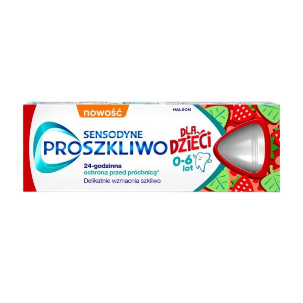 Proszkliwo pasta do zębów dla dzieci 0-6 lat 50ml Cheap