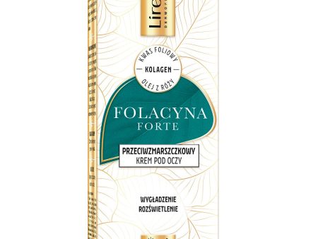 Folacyna Forte przeciwzmarszczkowy krem pod oczy 15ml Supply