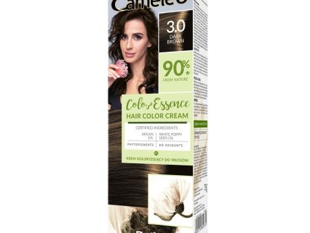 Color Essence krem koloryzujący do włosów 3.0 Dark Brown 75g Supply