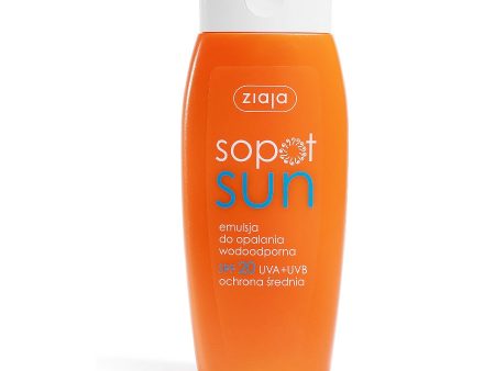 Sopot Sun emulsja do opalania wodoodporna SPF20 150ml Hot on Sale