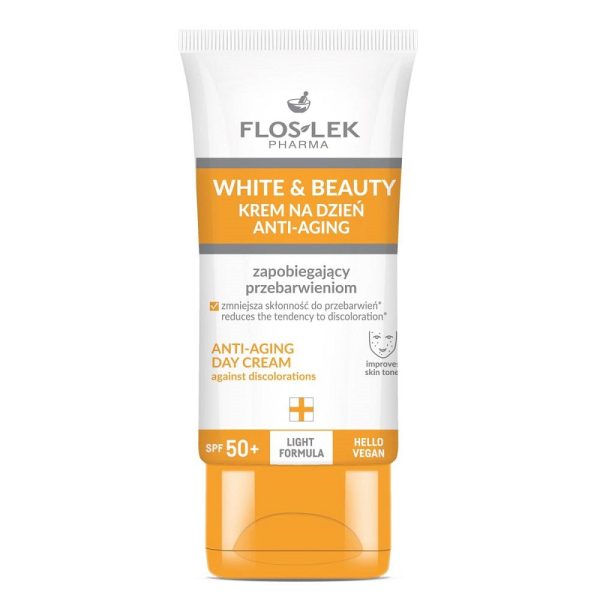 White & Beauty krem na dzień anti-aging zapobiegający przebarwieniom SPF50+ 30ml Online Hot Sale