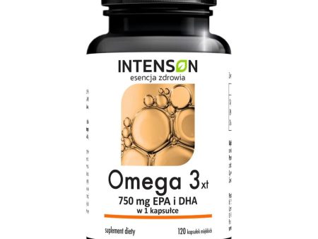 Omega3 500mg EPA + 250mg DHA suplement diety 120 kapsułek Supply