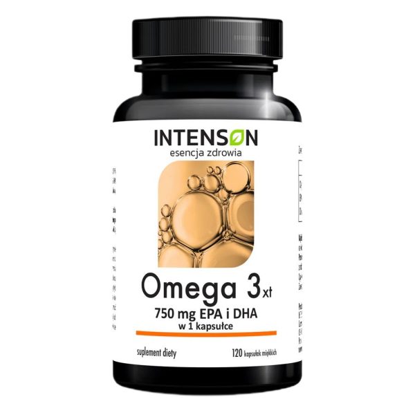 Omega3 500mg EPA + 250mg DHA suplement diety 120 kapsułek Supply