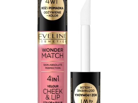 Wonder Match Velour Cheek&Lip róż i pomadka w płynie 03 4.5ml For Cheap