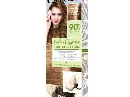 Color Essence krem koloryzujący do włosów 7.3 Hazelnut 75g Discount