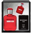 Whisky Red zestaw woda toaletowa spray 100ml + woda toaletowa spray 10ml + woda toaletowa spray 20ml For Cheap