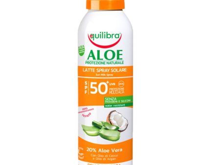 Aloe Sun aloesowe mleczko przeciwsłoneczne w sprayu SPF50+ 150ml Fashion