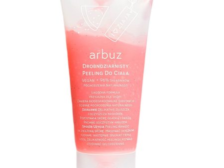 Arbuz drobnoziarnisty peeling do ciała 160ml Online Hot Sale