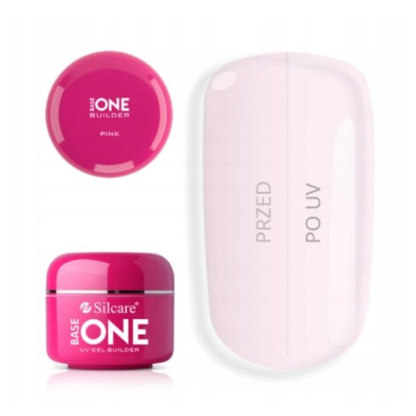 Base One Pink żel budujący do paznokci 5g Online now