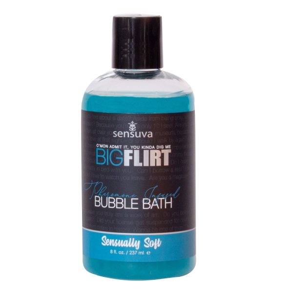 Big Flirt Pheromone Infused Bubble Bath płyn do kąpieli z feromonami Sensually Soft 237ml Online Sale